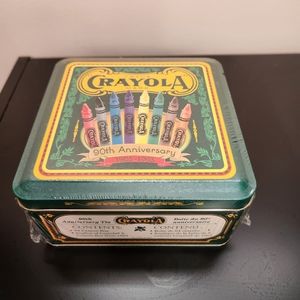 Vintage 1993 Sealed Crayola Tin